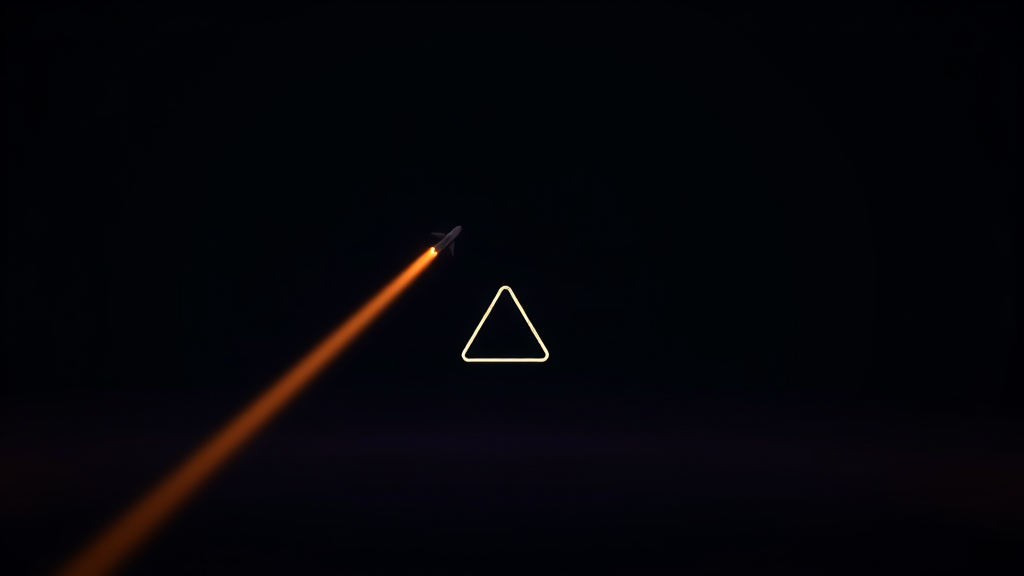 A plain broken-link icon outline beside a small warning triangle, dark navy background
