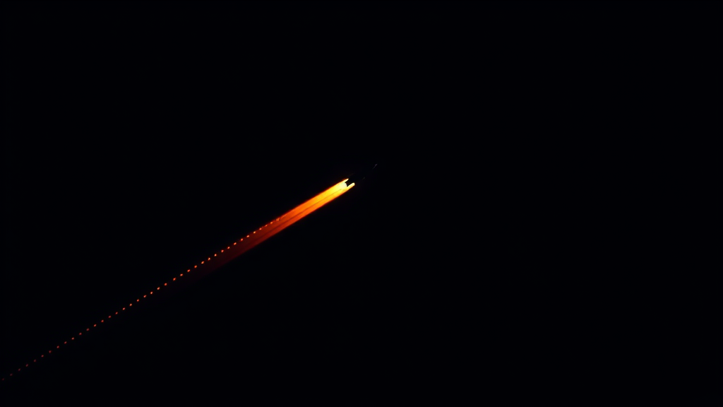 A plain calm horizontal line beside a jagged short line for contrast, dark navy background