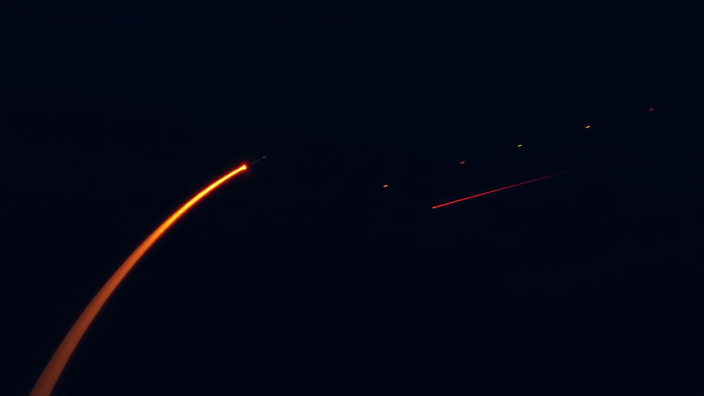 Several small climbing trail lines of different colors side by side against dark navy,